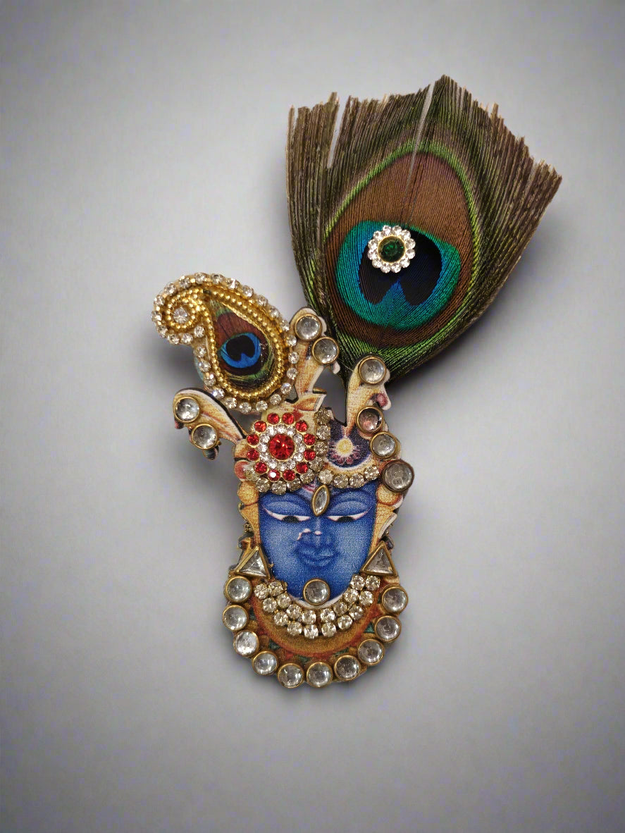 Shrinathji Brooch