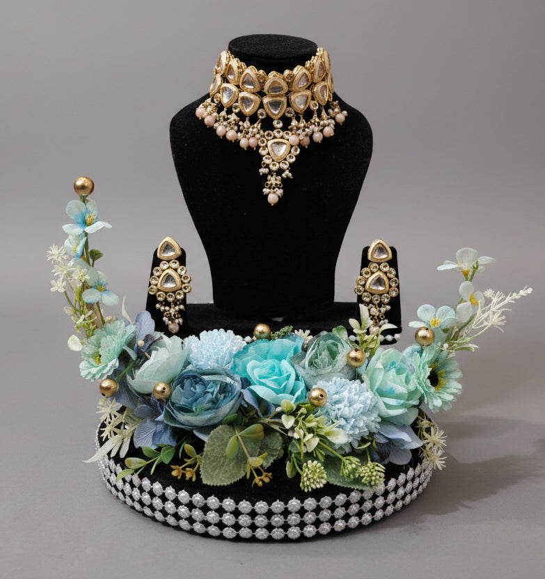 Elegant Wedding Jewellery Platter for Bridal Display