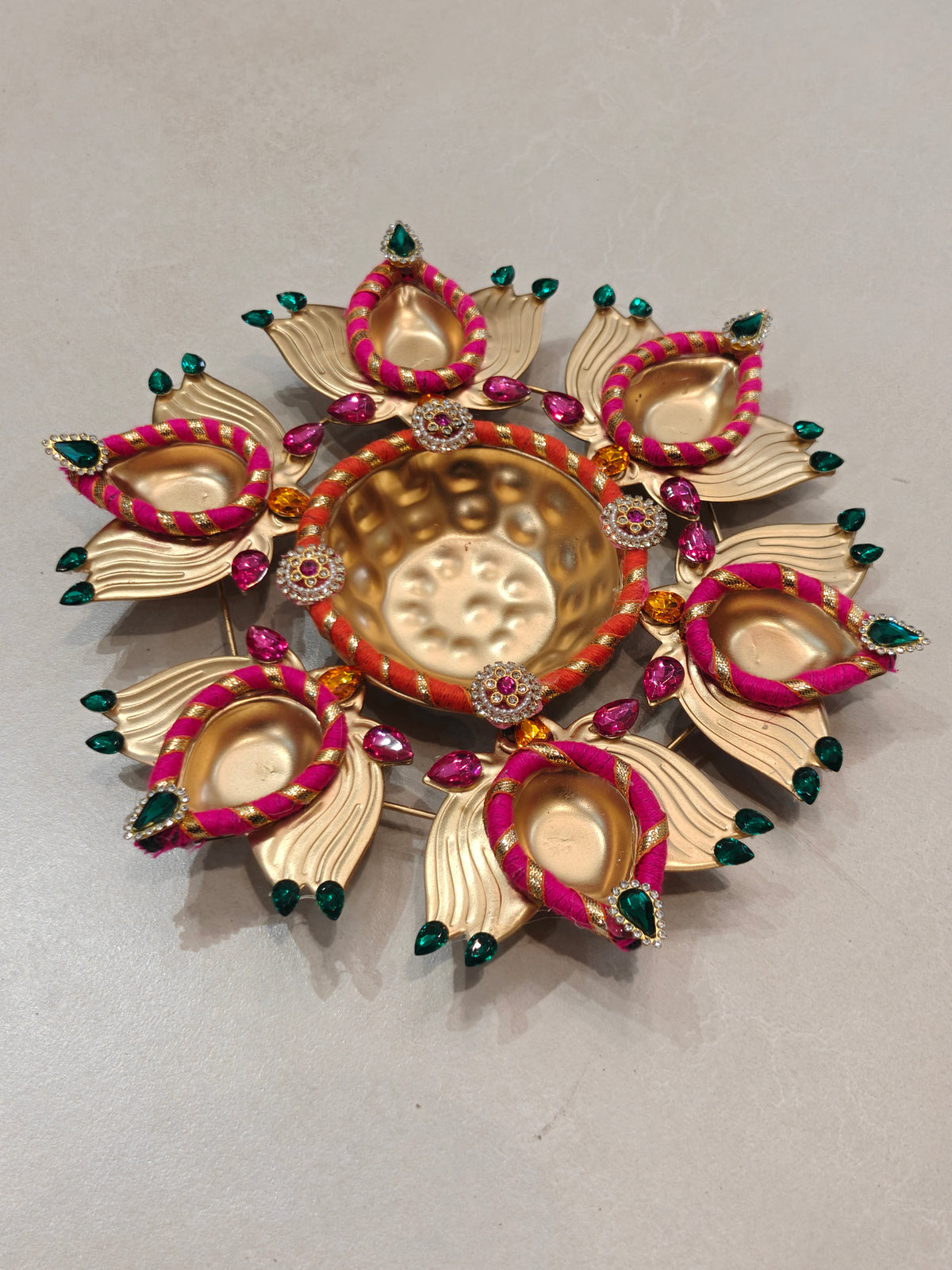 Lotus Urli for Diwali Decor