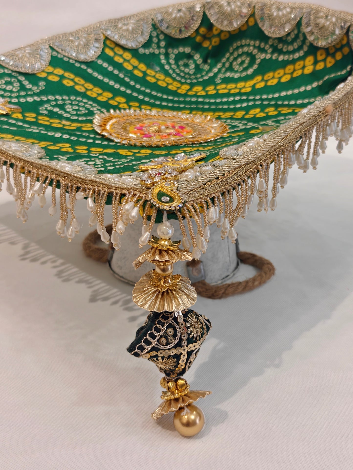 Big Soupda/ Big Chaaj | Green Bandhani | The Wedding Station