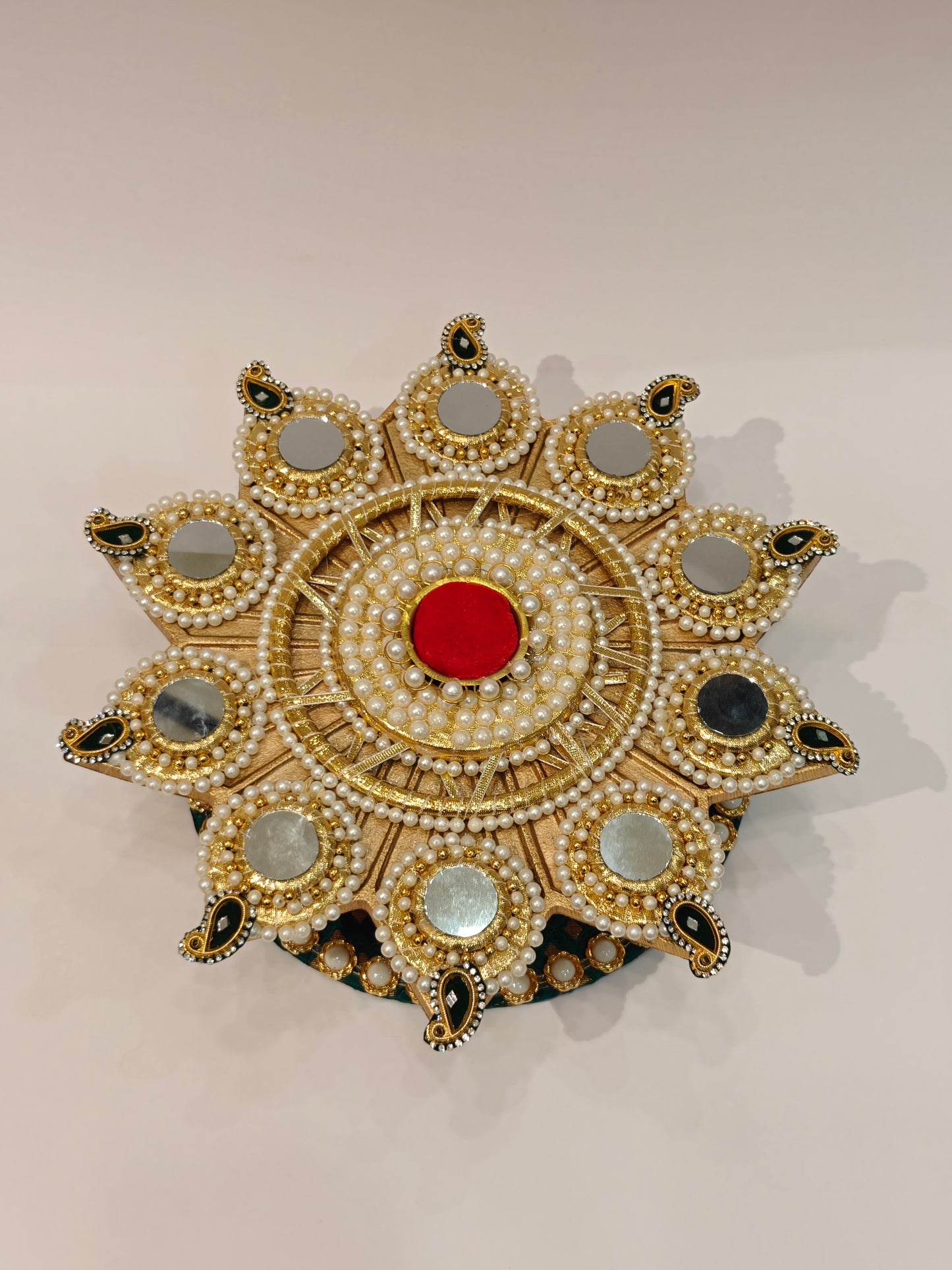 Metal Coin Platter for Gifting | Wedding & Festive Coin Tray