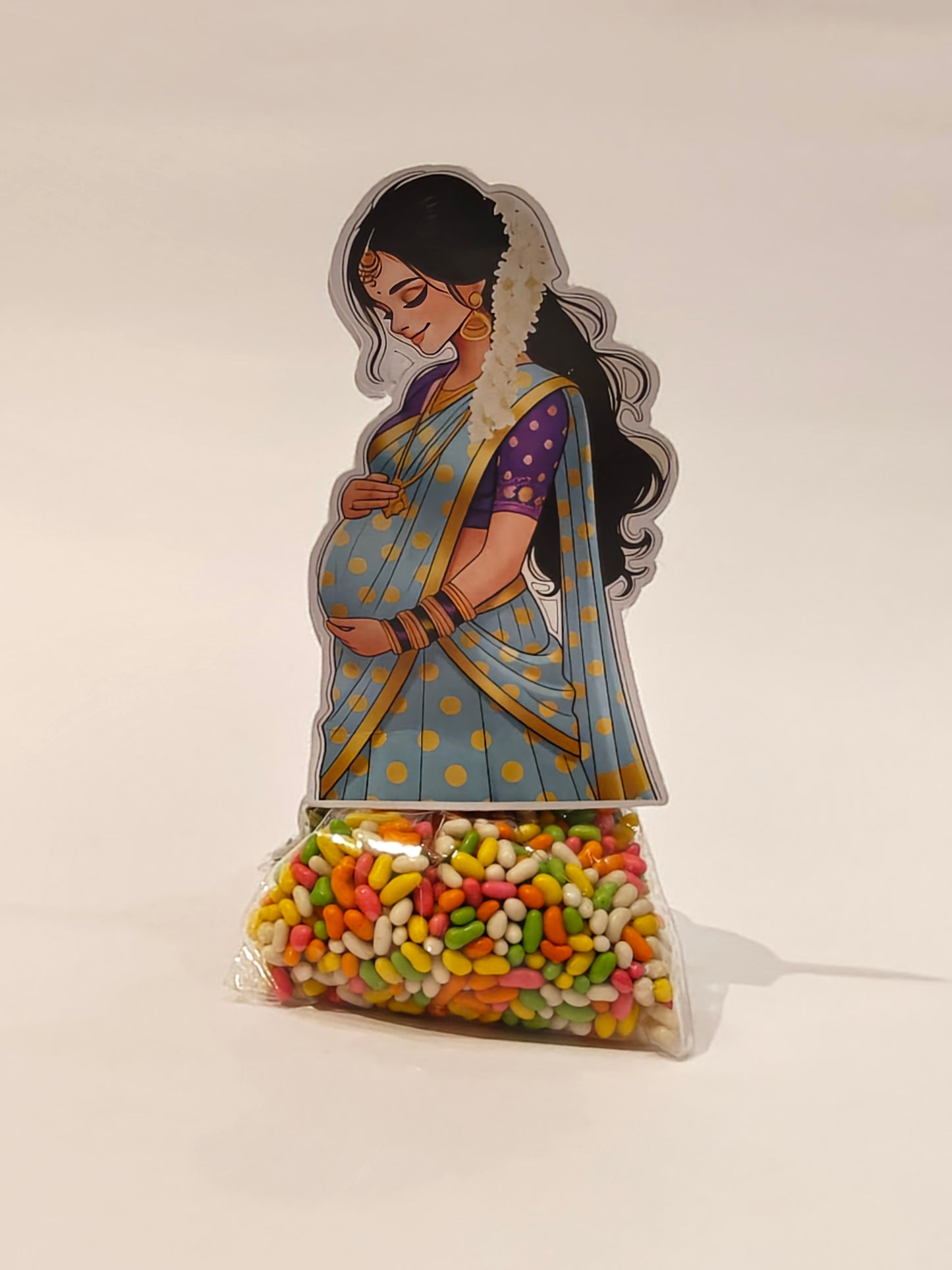 Baby Shower Mouth Freshener Doll | Godh Bharai Return Gift Favour- Pack of 50 pcs