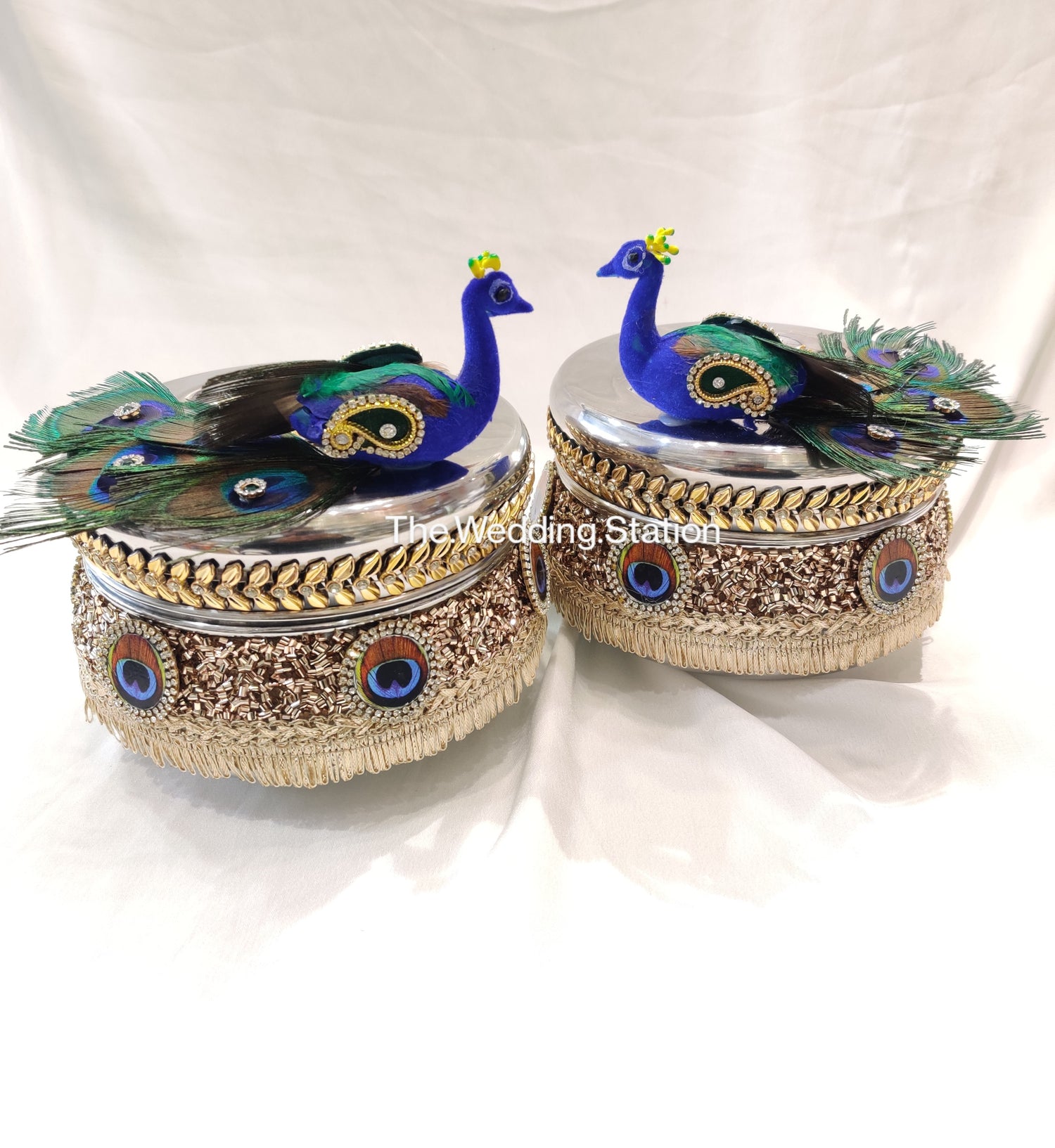 Decorated Bartan for Wedding Rituals