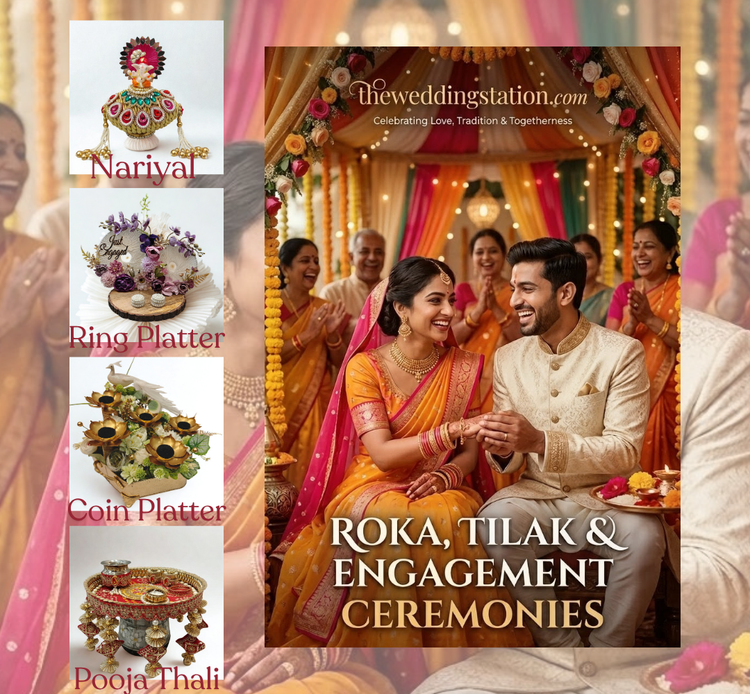 Roka / Tilak and Engagement Ceremony