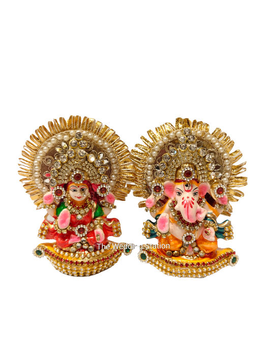 Lakshmi Ganesh Idols for Diwali Pujan