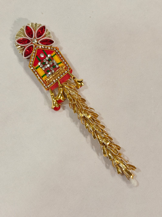 Handcrafted Designer Tilak Stick for Pooja & Festive Rituals | Decorative Roli Chandan Applicator – The Wedding Station