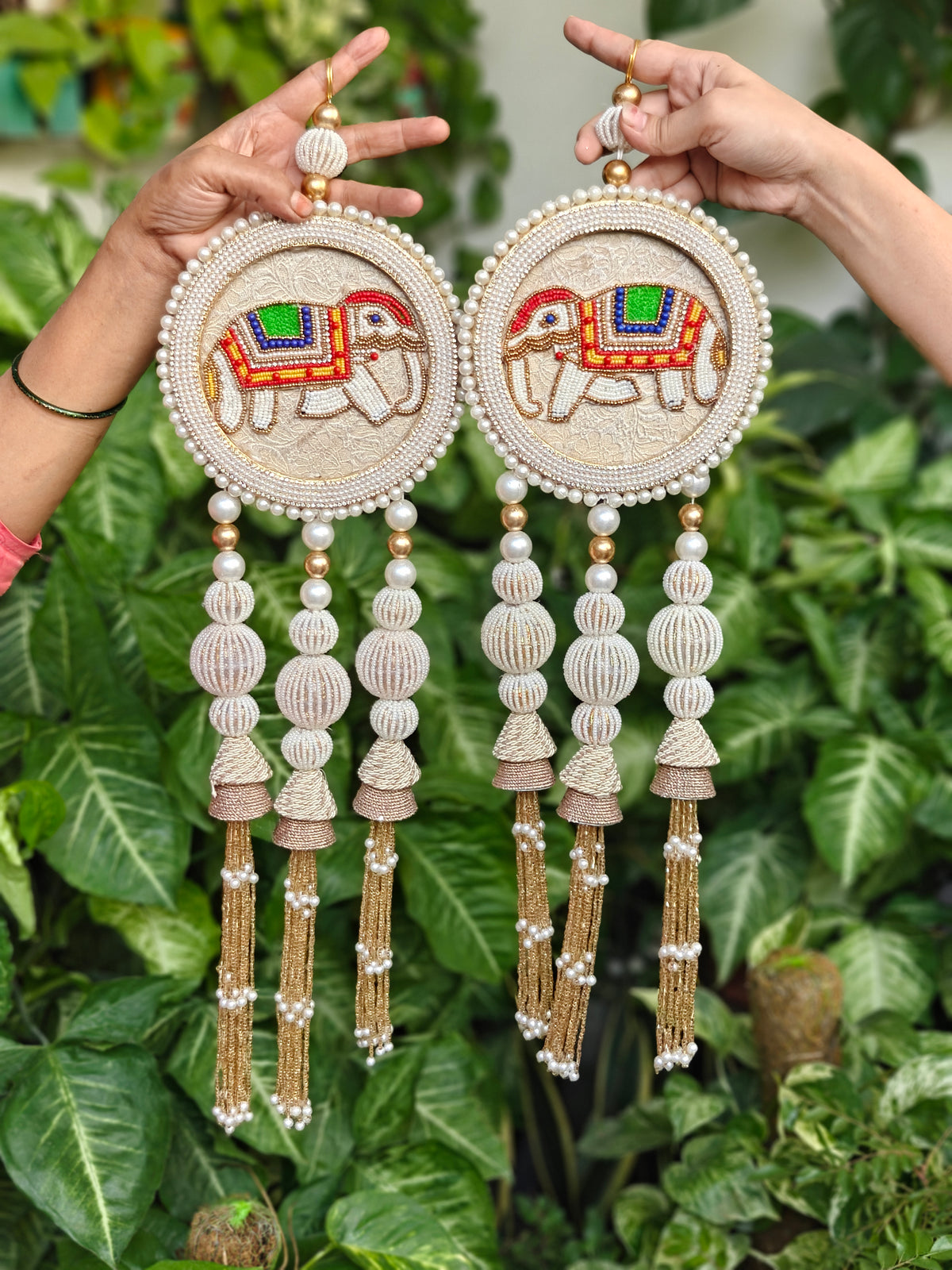 Elephant Hangings for Diwali Door Decor