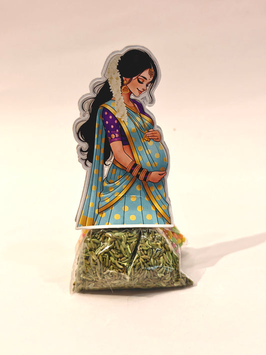 Baby Shower Mouth Freshener Doll | Godh Bharai Return Gift Favour- Pack of 50 pcs