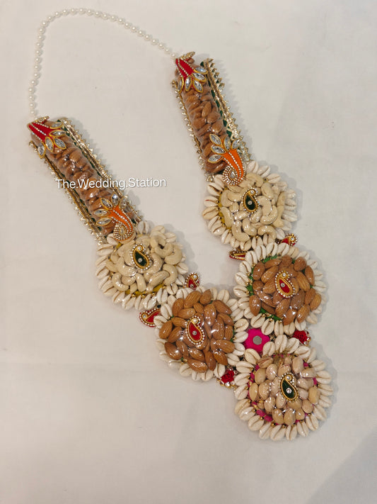 Dry Fruits Mala for Holi – Unique Return Gift Idea- Design 2