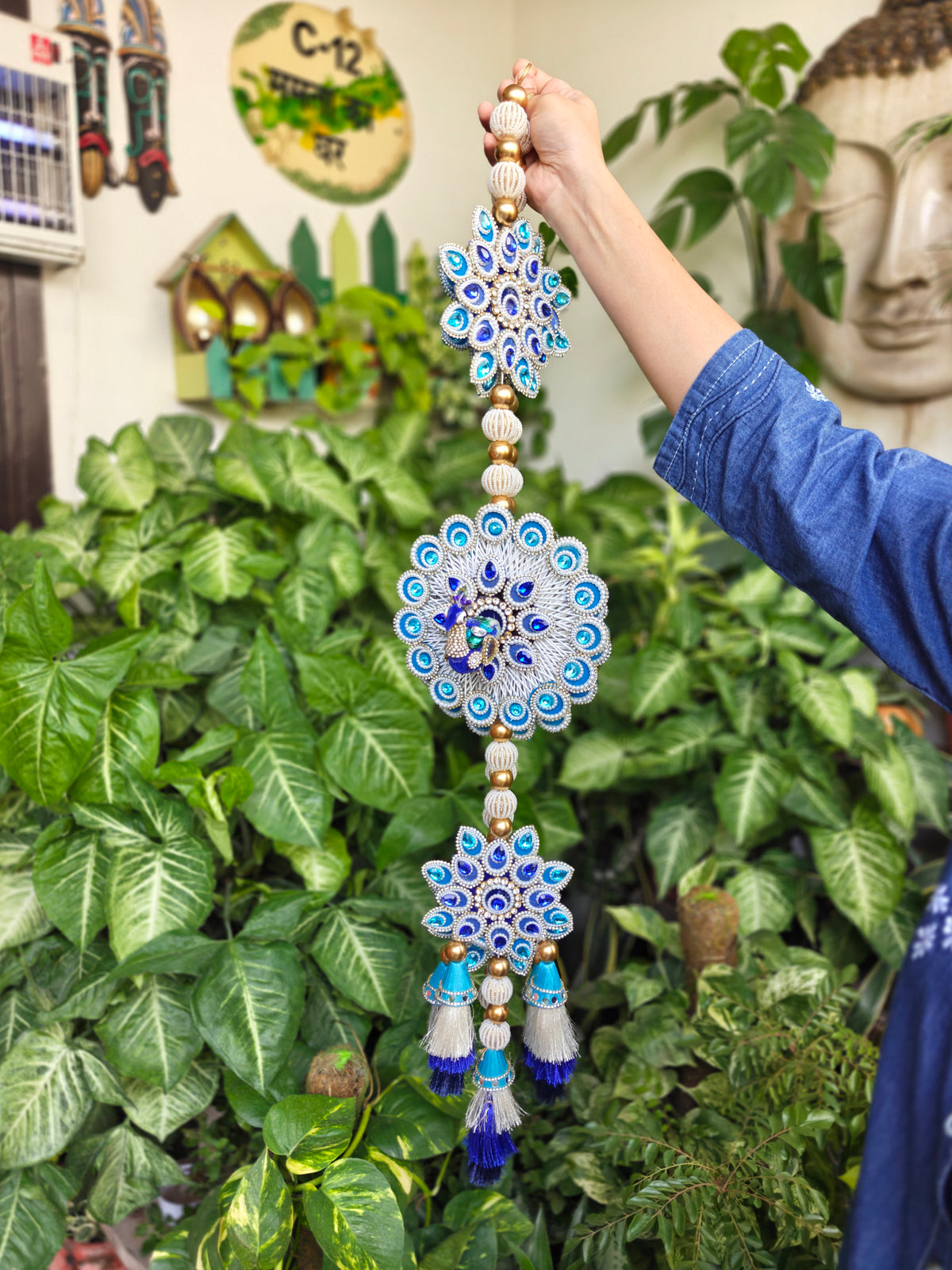 Exclusive Peacock Hangings for Diwali Door Decor