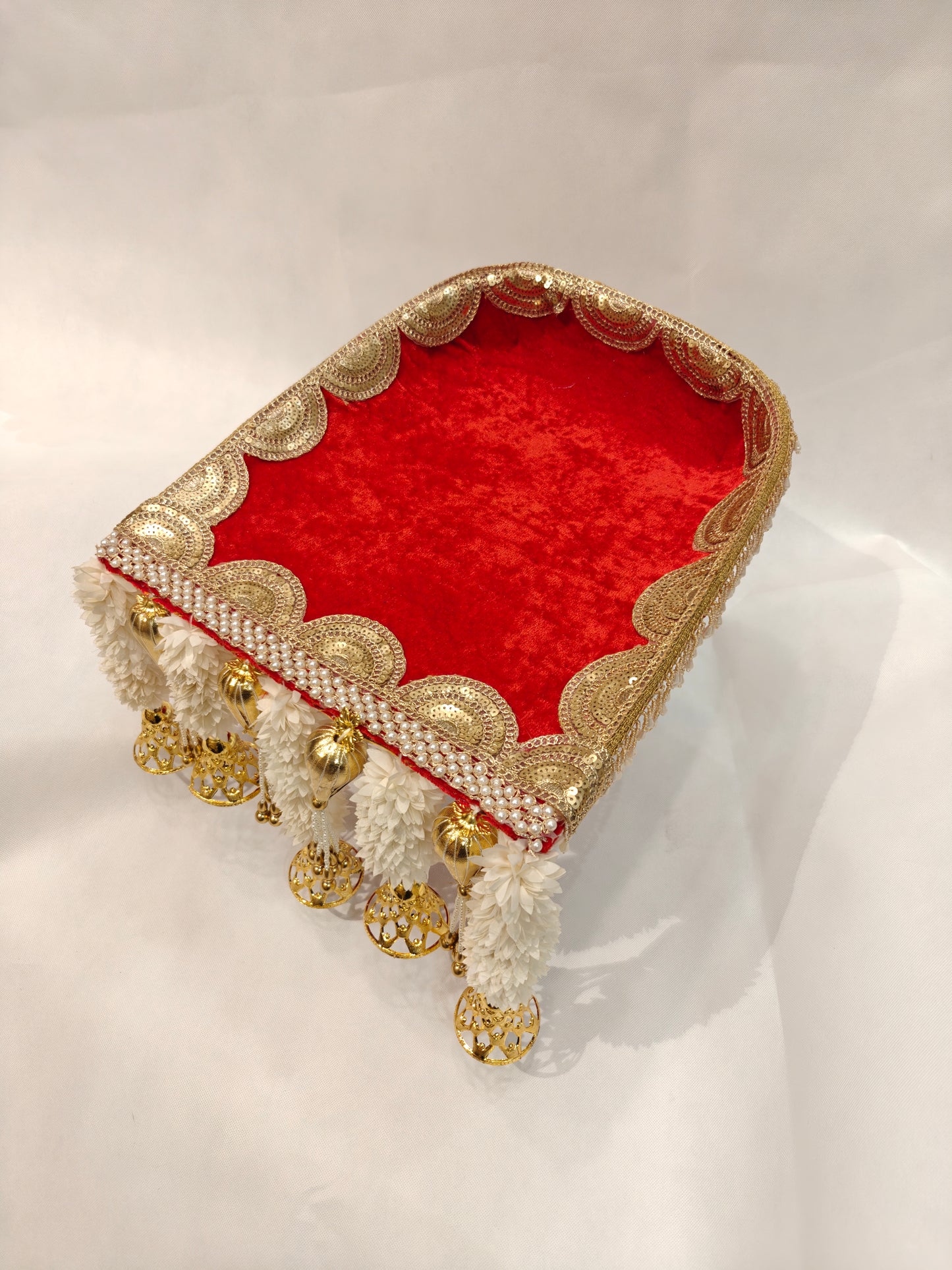 Royal Warmala Platter for Wedding | Varmala Ceremony Tray