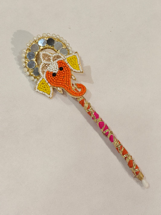 Handcrafted Ganesha Tilak Stick for Pooja, Wedding & Festive Rituals | The Wedding Station