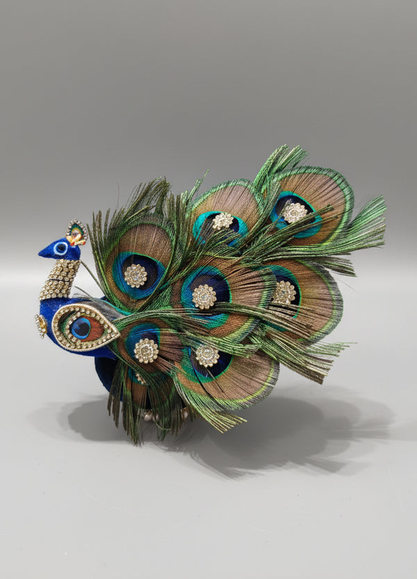 peacock nariyal | designer nariyal