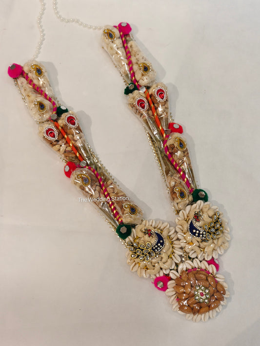 Dry Fruits Mala for Holi – Unique Return Gift Idea- Design 5