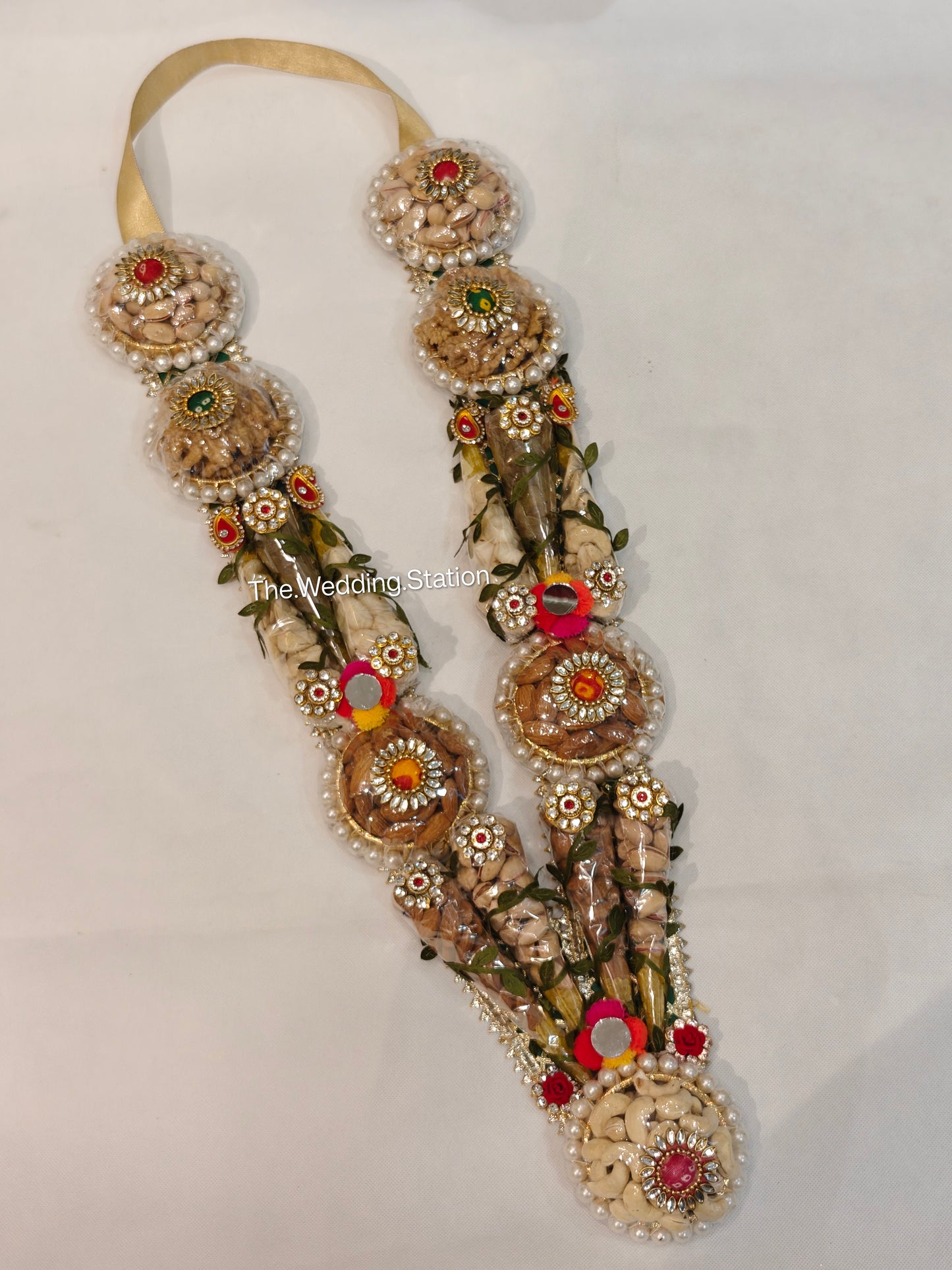 Dry Fruits Mala for Holi – Unique Return Gift Idea- Design 1