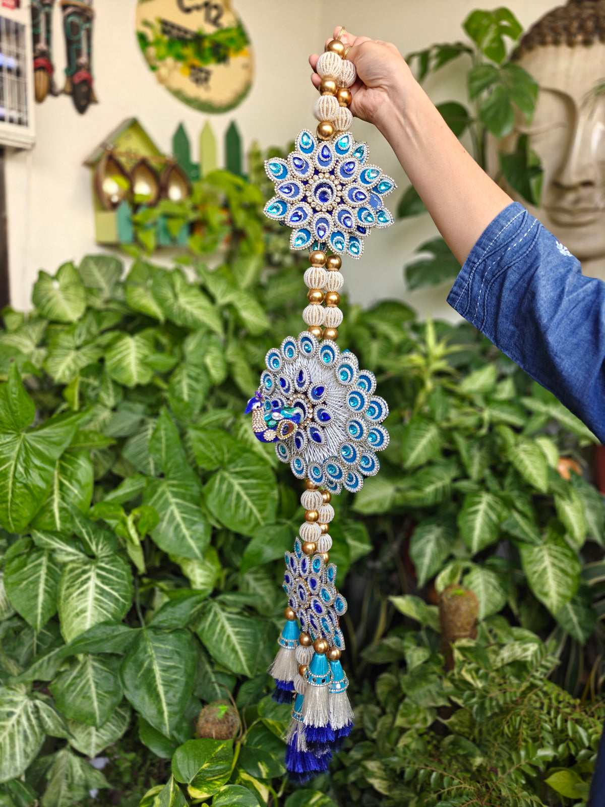 Exclusive Peacock Hangings for Diwali Door Decor