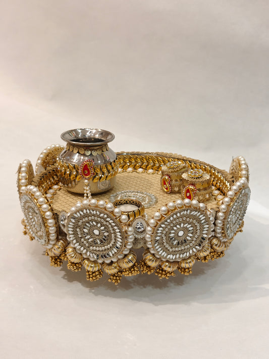 Luxury pooja thali / designer premium quality