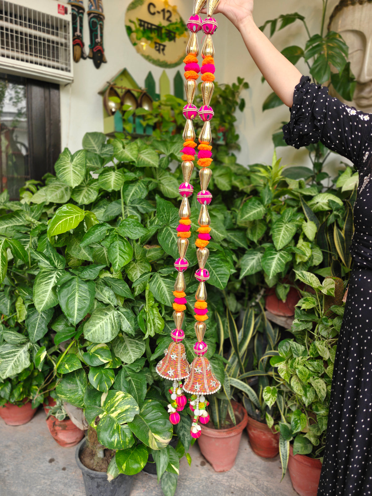 Bell Hangings for Diwali Door Decor