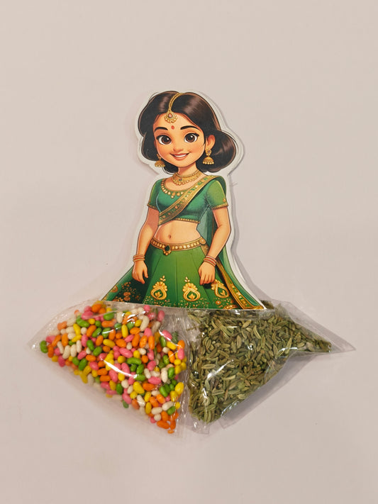 Mouth Freshener Doll for Wedding Return Gifts & Festive Favours- Pack of 50 pcs