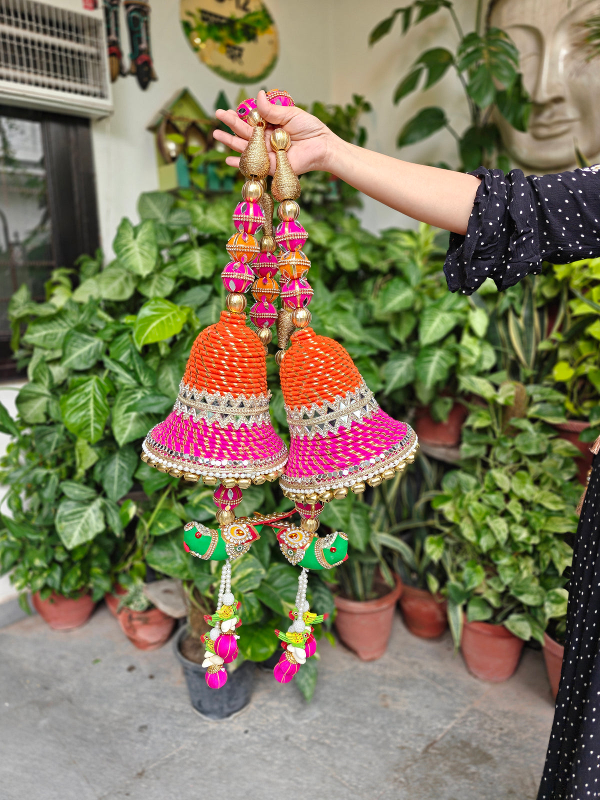 Rajwadi Bells for Diwali Door Decor