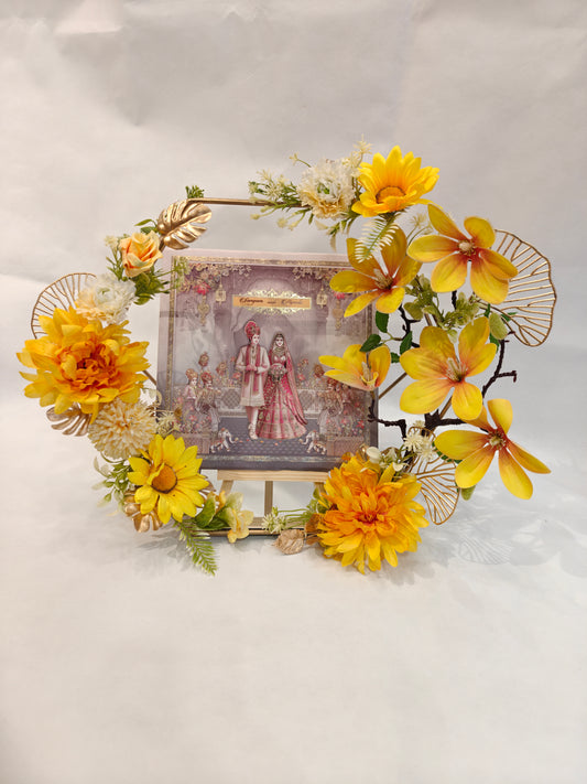 Luxury Wedding Card Platter for Lagan & Sagan Ceremony