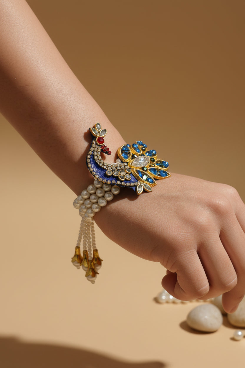 Budget Friendly Bracelets | Peacock Bracelets | Return Gifts | The Wedding Station | Pack of 25 pcs