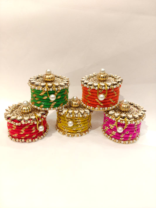 Elegant Handmade Wedding Favour Box for Return Gifts & Hampers (Small)